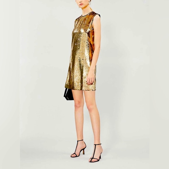 Maje Sequin Slip On Dress - Picture 2 of 13